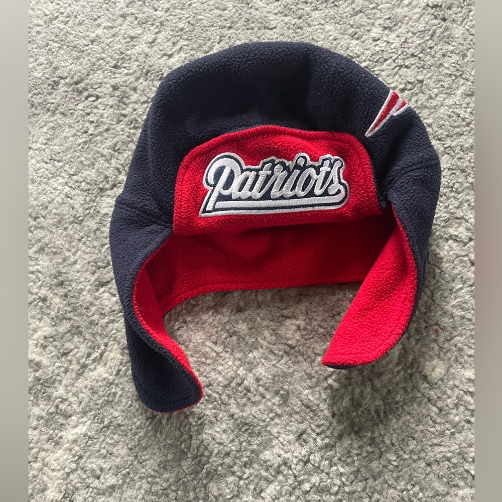 Patriots toddler fleece hat